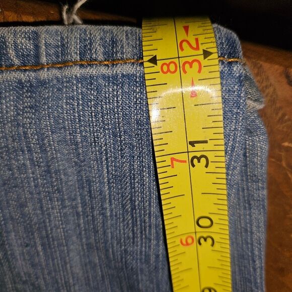 Vintage Y2K Paris Blues Flare Jeans Junior Size 11 | Light Stone Washed Retro - Picture 7 of 13